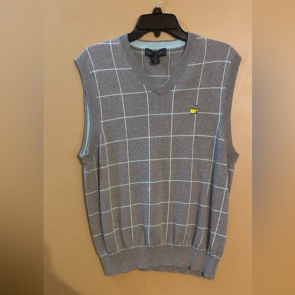 Masters Clubhouse Collection Sweater Vest VGUC Size S